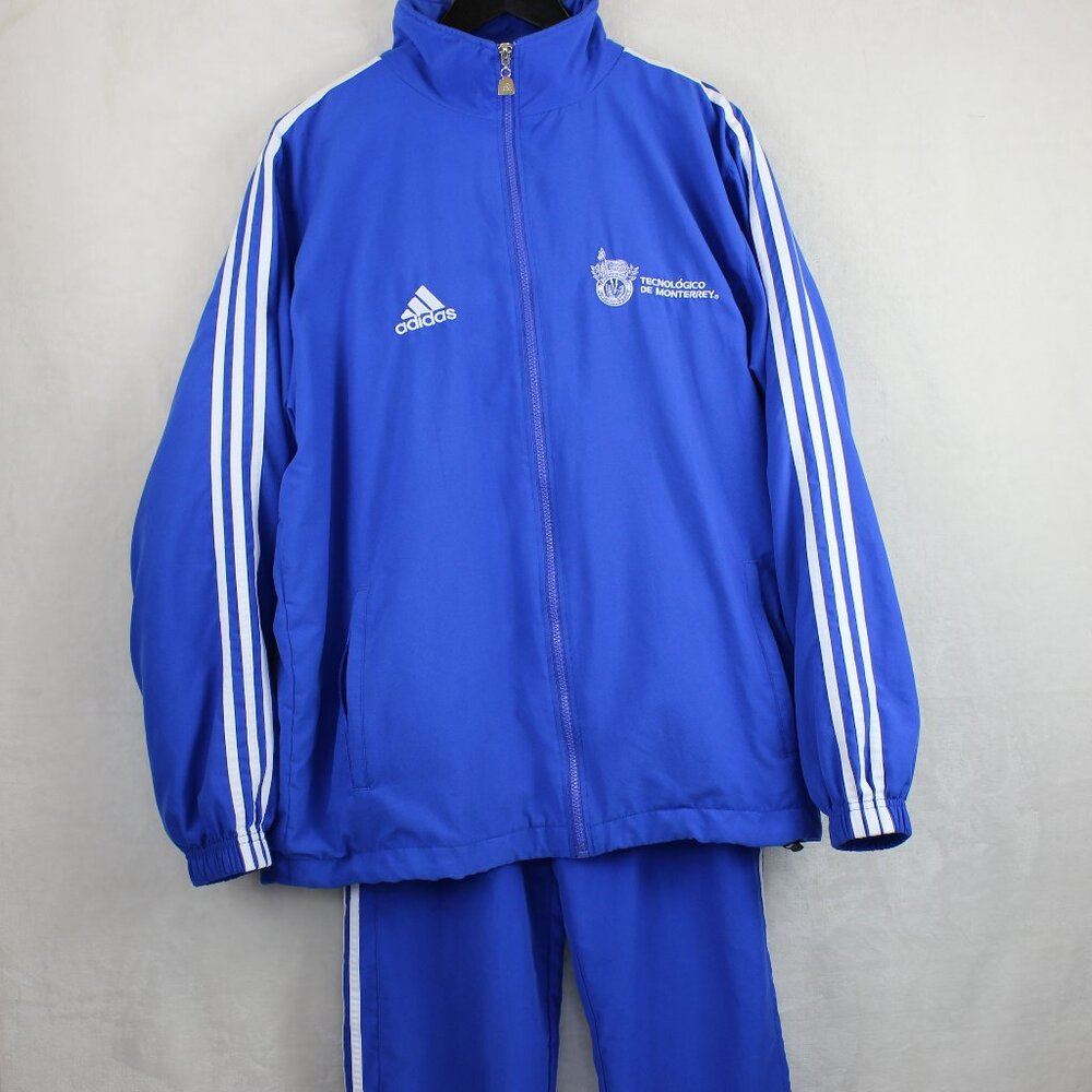 Vintage Adidas Mexico Soccer Monterrey Guadalajara Track suit Mens L/XL